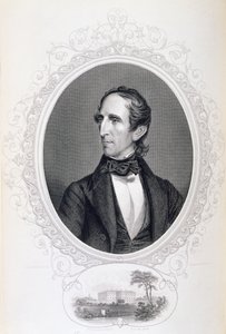 约翰泰勒，来自“美国历史”，第一卷。 II，由Charles Mackay雕刻C. Holl