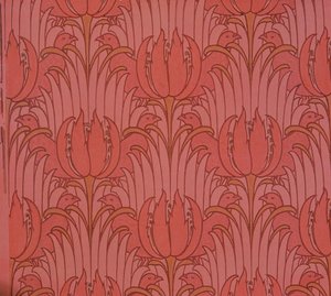 Voysey 设计的维多利亚壁纸 作者 查尔斯·弗朗西斯·安妮斯利·沃西