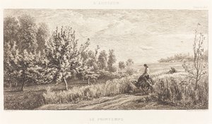 春天 (Le Printemps) 作者 查尔斯·弗朗索瓦·杜比尼