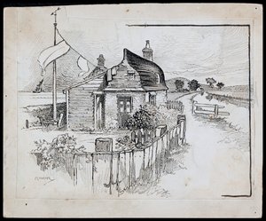 佩戈蒂的船屋，肯特郡，1892-1933年