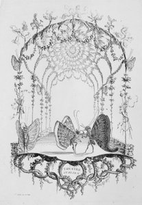 意大利剧院 Théatre Italien，出自Saint A...的Essai de Papilloneries Humaines，约1756-60。