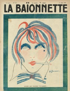 7 月 31 日《La Baionnette》报封面 作者 查尔斯·格斯玛