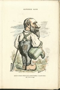 查尔斯-吉尔伯特-马丁（1839-1905）在 "当代的悲哀 "中提供的插图 作者 查尔斯·吉尔伯特·马丁