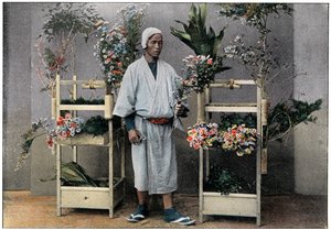 日本的花商，c1890