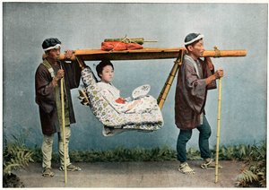 La Kago，日本运输，c1890