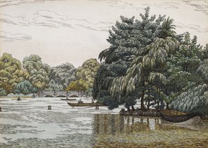 海德公园蛇形广场 作者 查尔斯·金纳