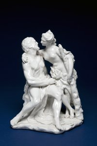 Hercules和Omphale，c.1749-59（软膏瓷）