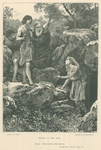 Cymbeline的例证 作者 查尔斯·格林