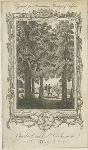 Boscobel-The Royal Oak：雕刻，nd [？19th cent]