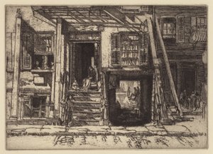 纽约的 "死刑犯公寓"。 作者 查尔斯·亨利·怀特