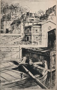 塞莱斯坦码头，1915年 作者 查尔斯·海曼