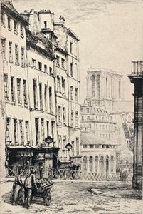 蒙塔格尼-圣吉纳维芙街"，1915年 作者 查尔斯·海曼