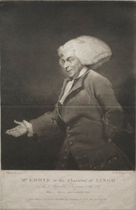 埃德温（Edwin）先生，1784年饰演Lingo。