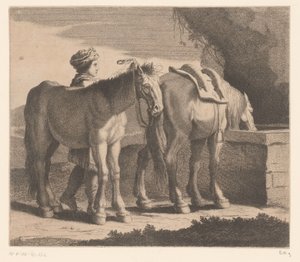 饮马
Masete de Normandie（物品上的标题）
动物系列（系列名称）