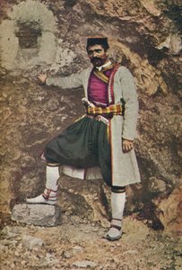 度假服装中的黑山共和国，c1913