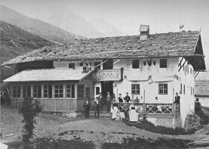 蒂罗尔山区木屋，c1913