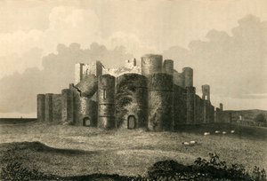 1737年的佩文西城堡，1835年。
