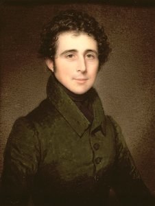 1827年Menstrie Bart的Thomas William Holburne爵士（1793-1874）（象牙油） 作者 查尔斯·贾格尔