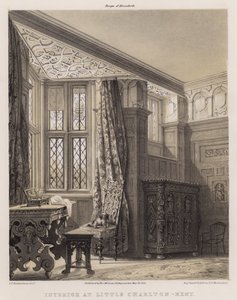 Interior at Little Charlton, Kent (colour litho) 作者 查尔斯·詹姆斯·理查森