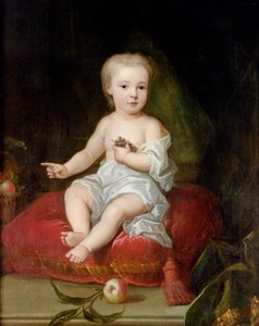 霍尔斯圣约翰（1710-38）的肖像，亨利最小的儿子，圣约翰子爵，小时候，c.1711