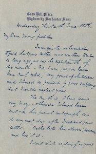 1858年6月30日给Francis G. Waugh的信 作者 查尔斯·约翰·霍芬·狄更斯