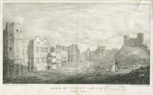 达德利城堡（Dudley Castle）-守望台：石版画，[[c 1825]