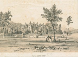 Westwood Hall：有色石版画，编号[1832-1841]