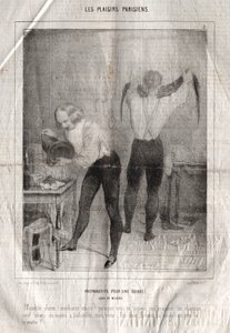 Les Plaisirs Parisiens：为晚上外出做准备。  奢华与痛苦。  该死的笔！该死的墨！...