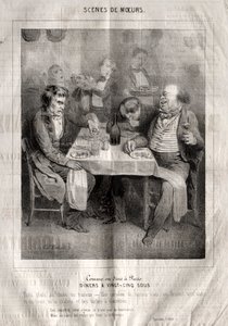 Scènes de moeurs: 如何在巴黎就餐。食客五星苏。餐饮业者选择的三道菜