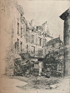 库尔·罗汉（Cour de Rohan），1915年 作者 查尔斯·乔阿斯