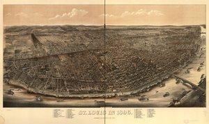 1896 年的圣路易斯 作者 查尔斯·尤恩
