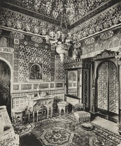 肯特郡霍顿科比的弗兰克斯厅化妆间，1894年 作者 查尔斯·拉瑟姆（Charles Latham）