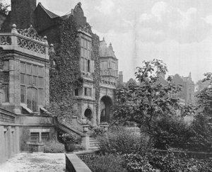 The South-West Corner (b/w photo)