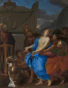 1647年，牺牲了波利克塞纳。 作者 查尔斯·勒布朗
