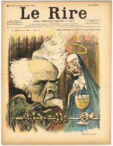 《Le Lire》封面，编号 177，Satirique en Colors 作者 查尔斯·莱安德烈