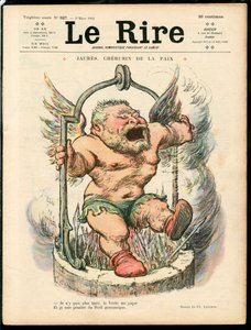 “The Laughter”的封面，Satirical en Colors 作者 查尔斯·莱安德烈