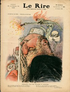 Cover of “” The Laughter””, Satirical in Colors