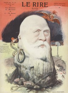 费迪南德萨里恩，法国政治家。 Le Rire的插图