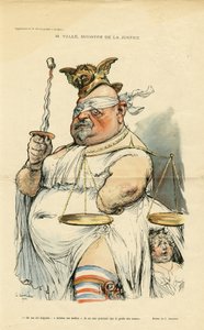 查尔斯-勒安德尔（1862-1934）为《雷》杂志封面所作的插图 作者 查尔斯·莱安德烈