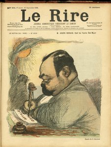 Charles Leandre (1862-1934) 为 Le Rire 的封面插图 作者 查尔斯·莱安德烈