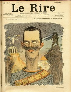 Charles Leandre (1862-1934) 为 Le Rire 的封面插图 作者 查尔斯·莱安德烈