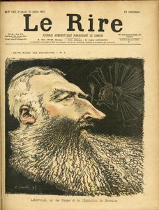 查尔斯-勒安德尔（1862-1934）为《雷》杂志封面所作的插图 作者 查尔斯·莱安德烈