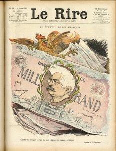 Charles Leandre (1862-1934) 为 Le Rire 的封面插图 作者 查尔斯·莱安德烈