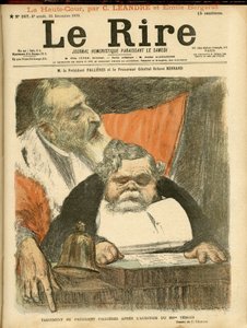 Charles Leandre (1862-1934) 为 Le Rire 的封面插图 作者 查尔斯·莱安德烈