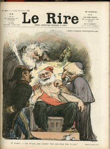 Charles Leandre (1862-1934) 为 Le Rire 封面插图，编号。 415 作者 查尔斯·莱安德烈