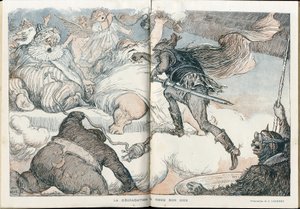 Charles Leandre (1862-1934) 在“幻想曲”中的插图 作者 查尔斯·莱安德烈