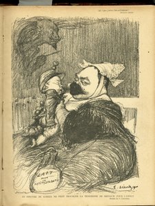 Charles Leandre (1862-1934) 在 Le Lire 中的插图 作者 查尔斯·莱安德烈