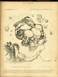 Charles Leandre (1862-1934) 在 Le Rire 中的插图 作者 查尔斯·莱安德烈