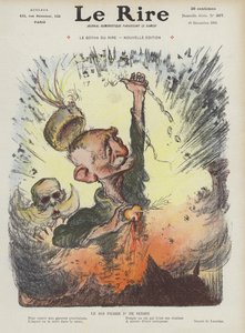 塞尔维亚国王彼得一世。 Le Rire的插图