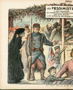 La Baionnette, 讽刺性的色彩 作者 查尔斯·莱安德烈